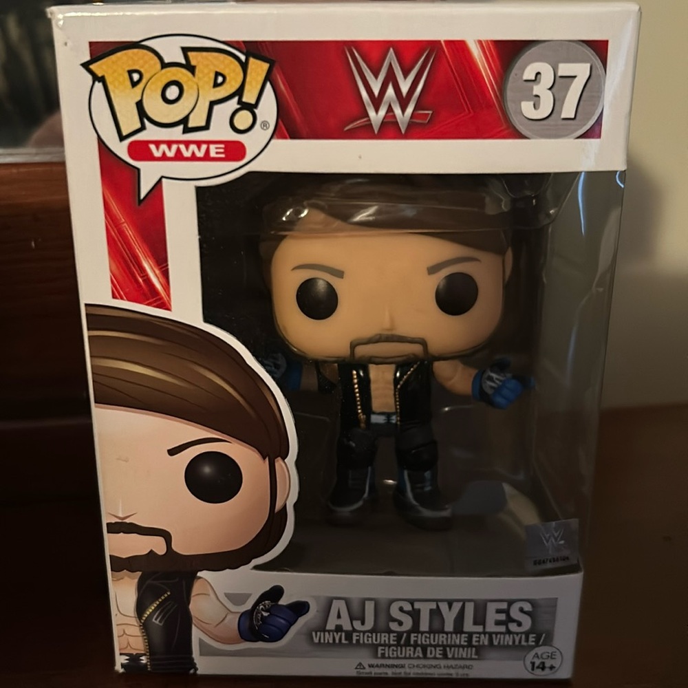 AJ Styles vinyl figure